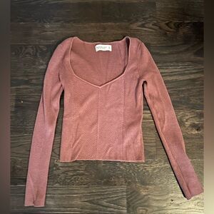 Abercrombie cropped sweater